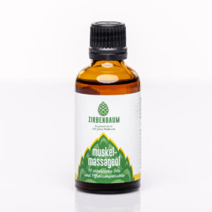 Zirbenbaum Muskelmassageöl – Bild 1
