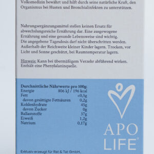 Apolife Isländisch Moos Pastillen mit Cassisgeschmack – Bild 2