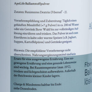 Apolife Ballaststoffe löslich – Bild 2